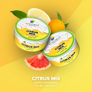   , CITRUS MIX, 25 , SPECTRUM TOBACCO