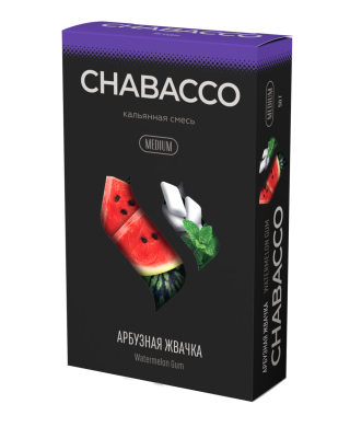 Chabacco Mix Medium - Watermelon Gum (  ) 50 .