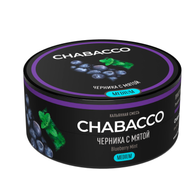 Chabacco Medium - Blueberry Mint (   ) 25 .